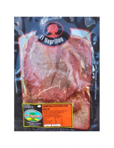 JAMÓN COCIDO DE VACA (bajo en sal)