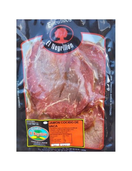 JAMÓN COCIDO DE VACA (bajo en sal)