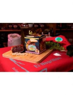 MORCILLO DE BUEY CON GARBANZOS